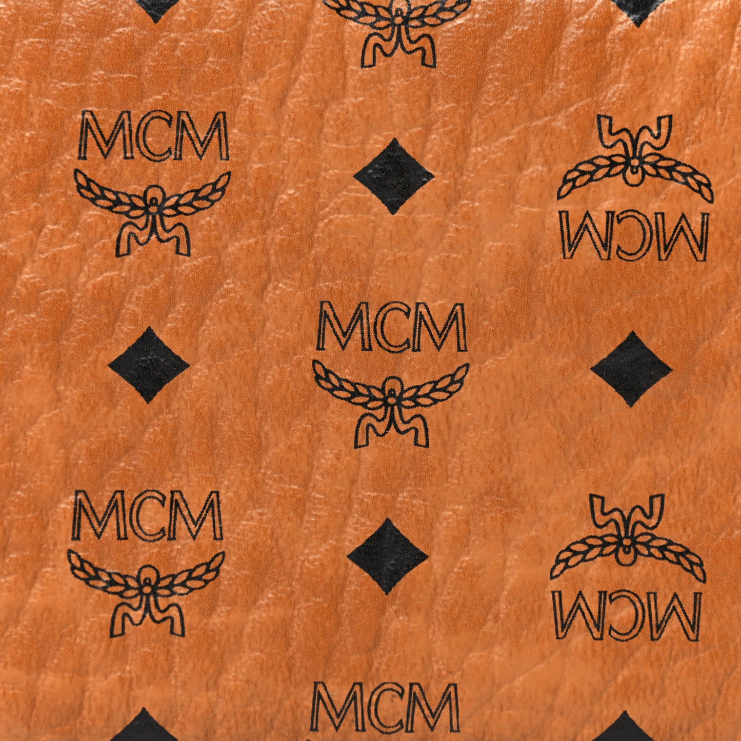 Visetos Small Flap Wallet Cognac