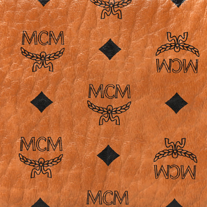 MCM Visetos Small Flap Wallet Cognac 8 of 11