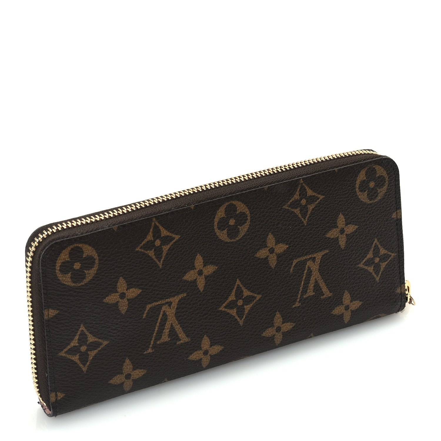 Louis Vuitton Monogram Clemence Wallet  Rose Ballerine 3 of 7