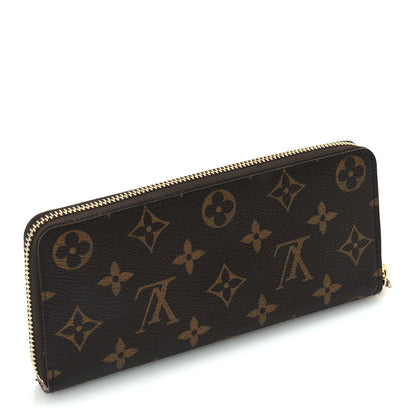 Louis Vuitton Monogram Clemence Wallet  Rose Ballerine 3 of 7