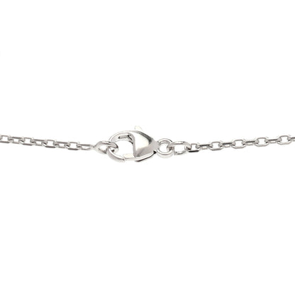 Hermes Lacquered Palladium Pop H Pendant Necklace Marron Glace 6 of 7