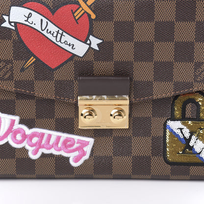 Louis Vuitton Damier Ebene Patches Croisette 9 of 9