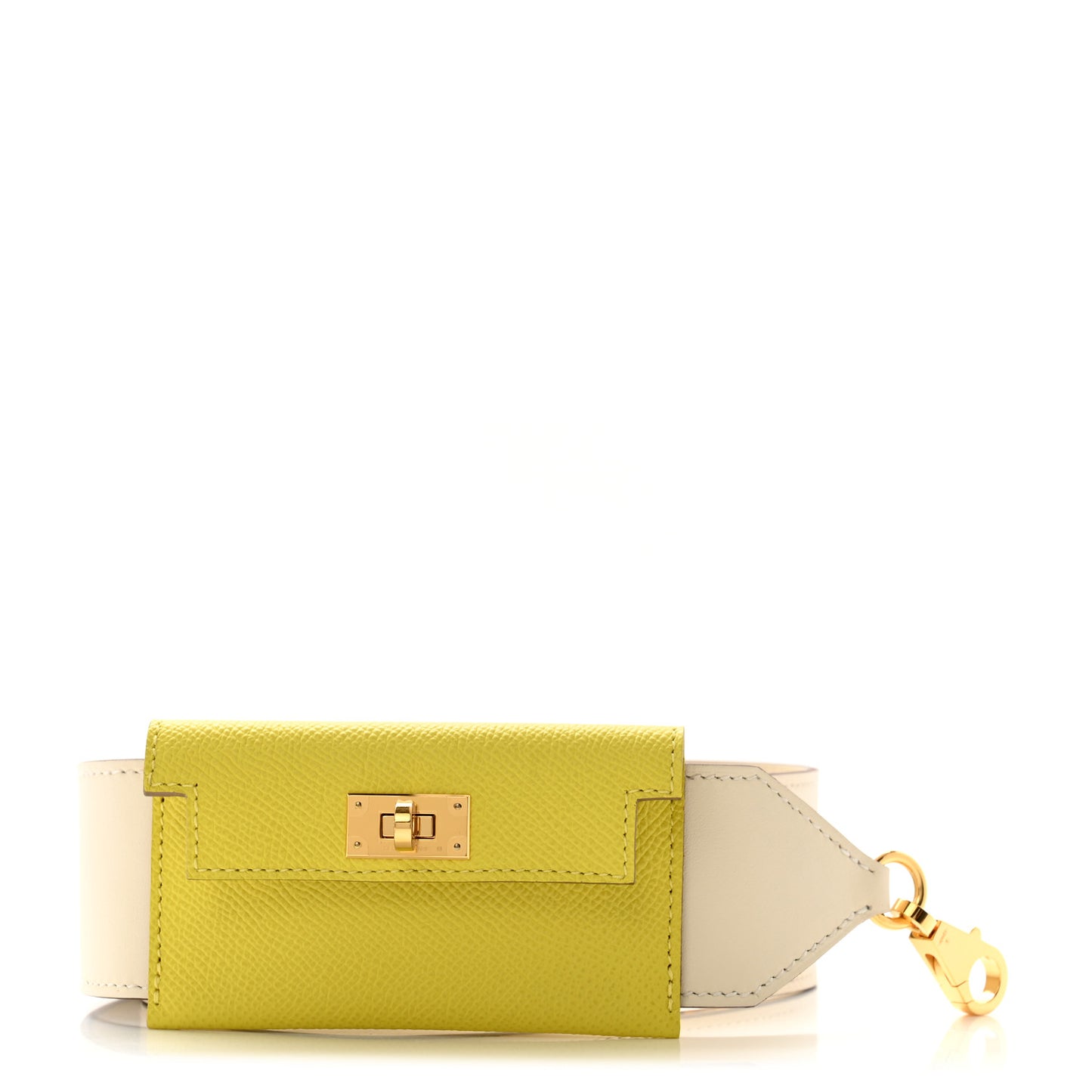 Swift Epsom Pocket Kelly Shoulder Strap Nata Lime
