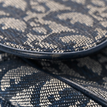 Christian Dior Monogram Saddle Bag Blue 13 of 18