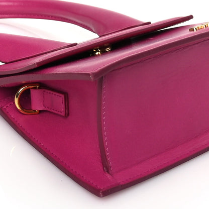 Jacquemus Smooth Calfskin Le Chiquito Moyen Dark Pink 7 of 8