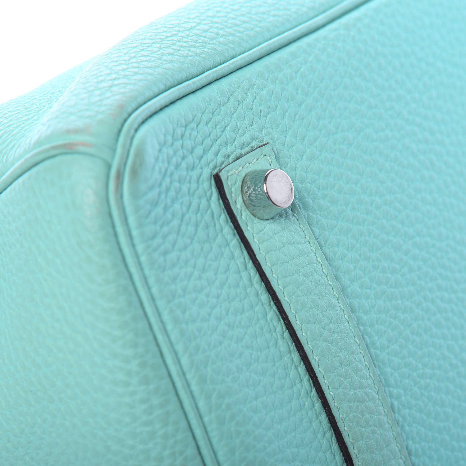 Hermes Togo Birkin 35 Bleu Atoll 22 of 48