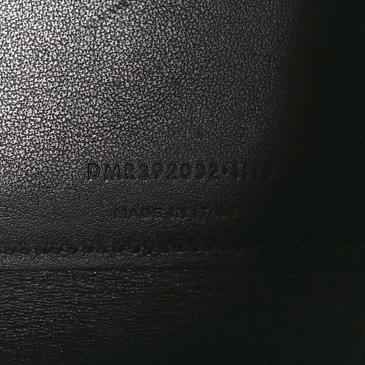 Grained Calfskin Baby Sac De Jour Black