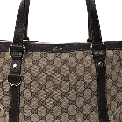 Gucci Monogram Medium Abbey Tote Dark Brown 6 of 8
