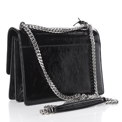 Saint Laurent Patent Medium Monogram Sunset Black 4 of 12