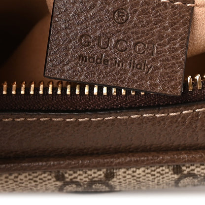 Gucci GG Supreme Monogram Web Mini Ophidia Shoulder Bag  Brown 6 of 9