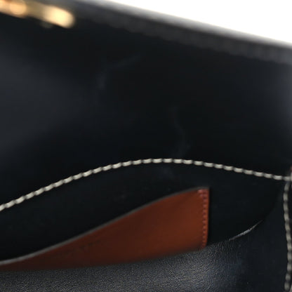 Burberry Calfskin Check Small Elizabeth Bag Brown 4 of 8