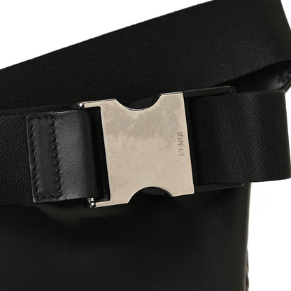 Fendi Vitello Century Bi-Color FF 1974 Embossed Belt Bag Maya Black 12 of 12