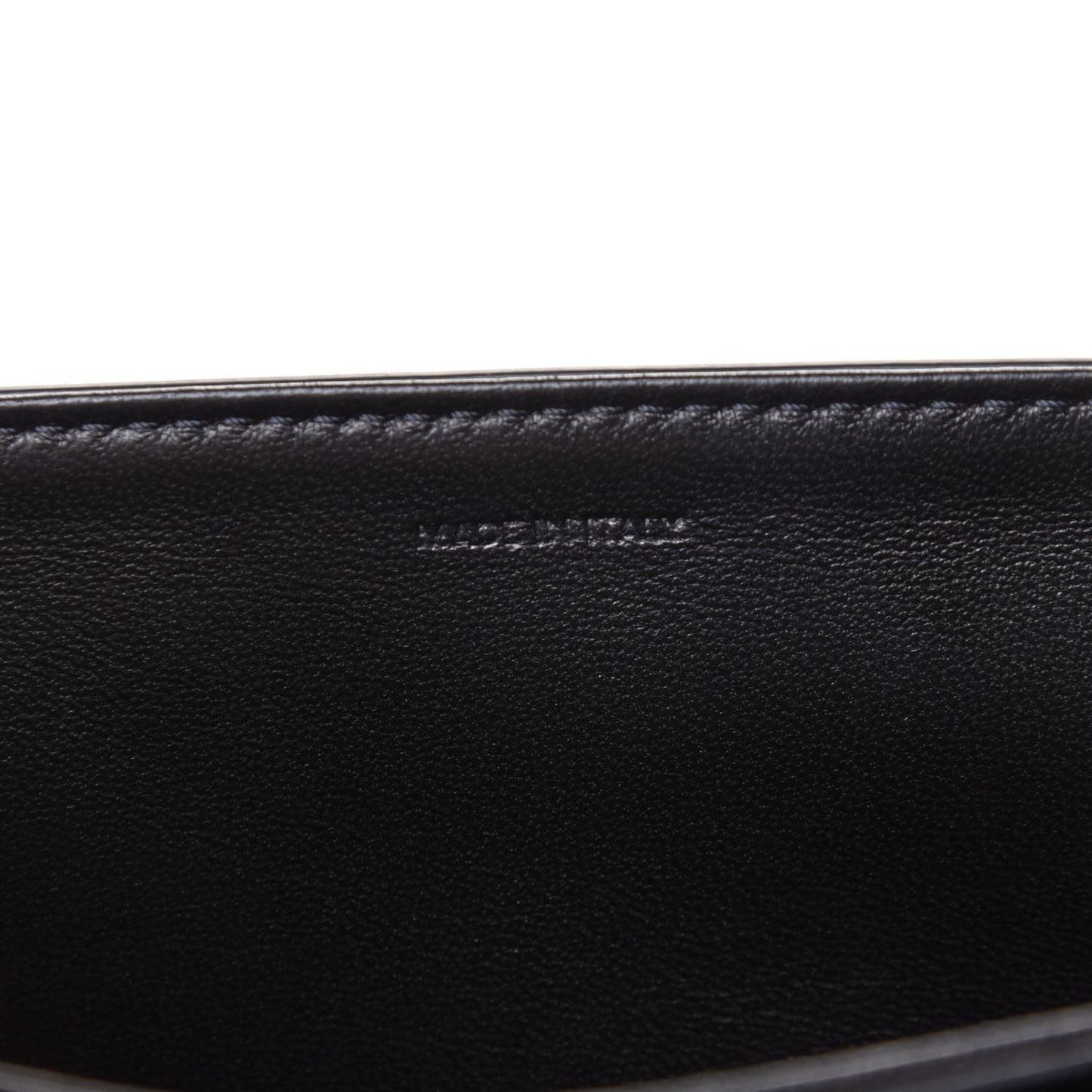 Shiny Calfskin Medium Triomphe Black