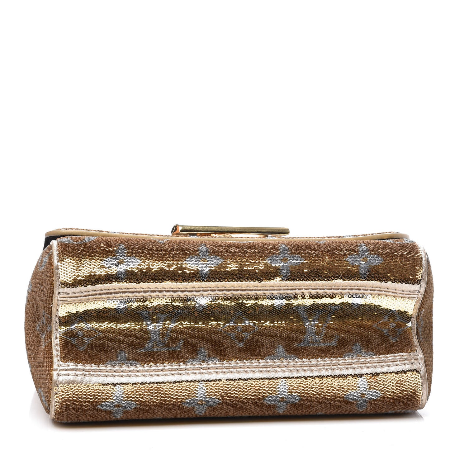 Monogram Sequins Twist PM Gold Silver