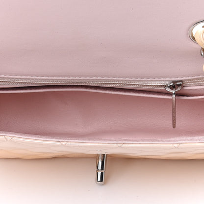 Chanel Patent Calfskin Quilted Mini Rectangular Flap Rose Clair 4 of 4