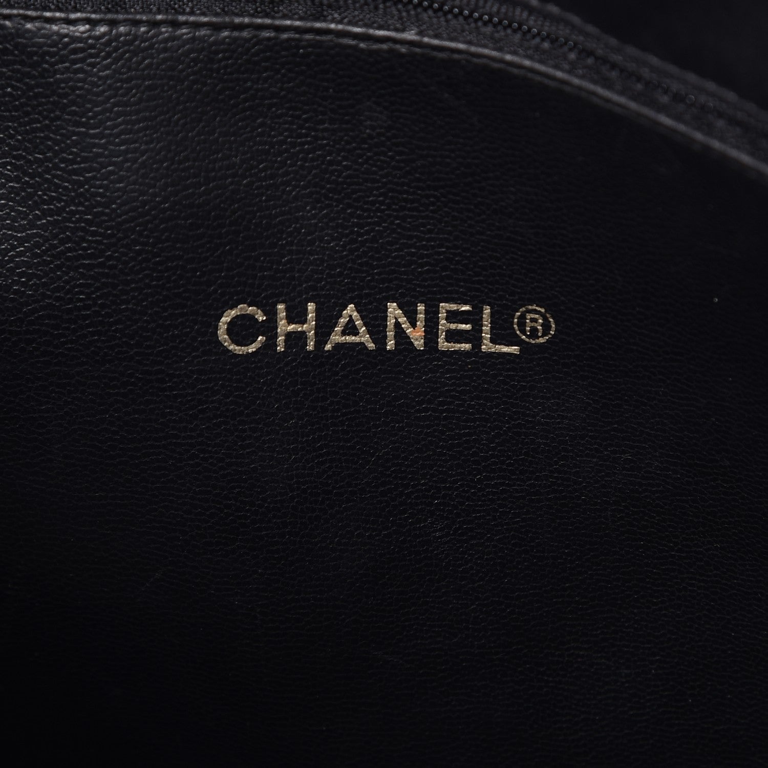 Chanel Lambskin Shopping Tote Black 6 of 8