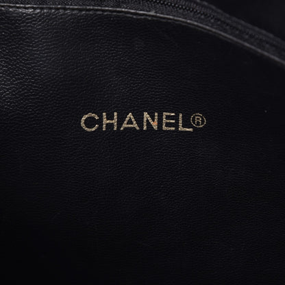 Chanel Lambskin Shopping Tote Black 6 of 8