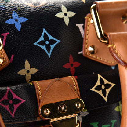 Louis Vuitton Monogram Multicolor Speedy 30 Black 5 of 8