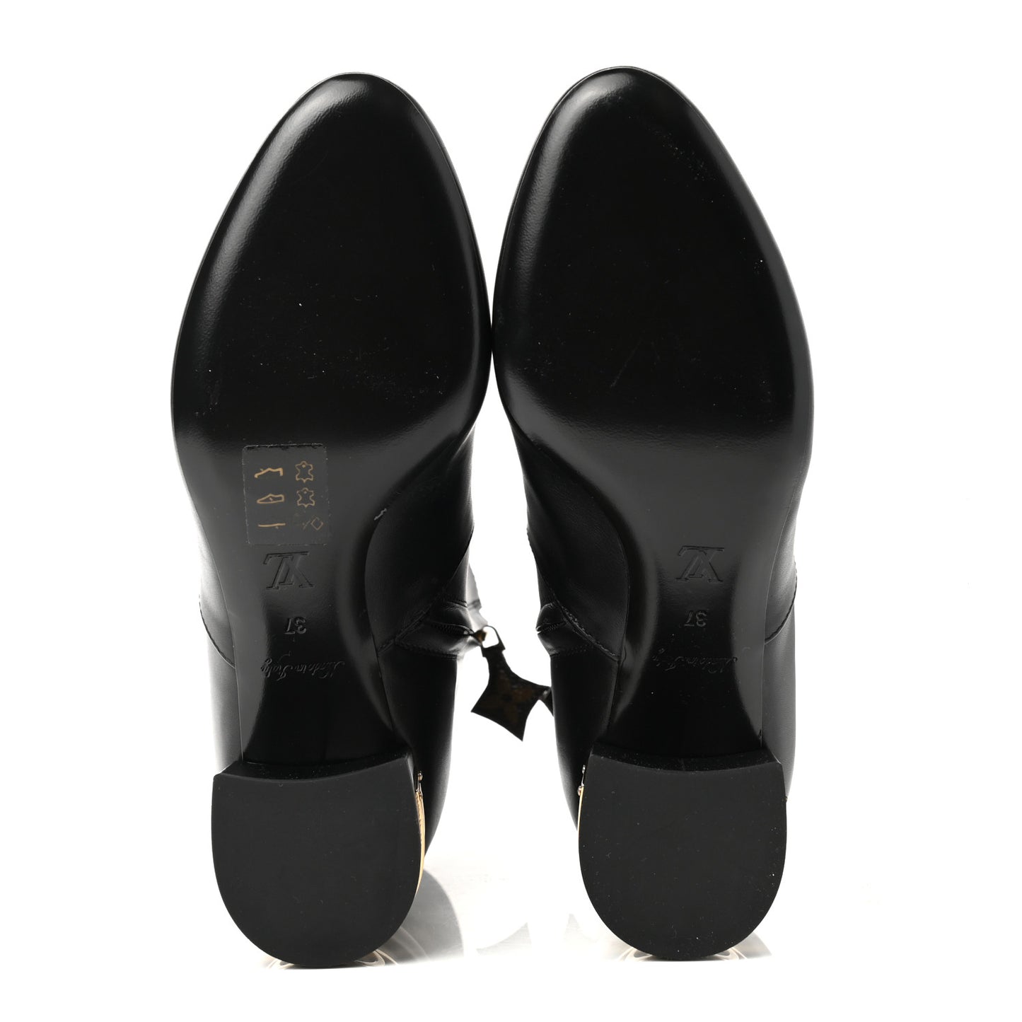 Calfskin Bliss Ankle Boots 37 Black