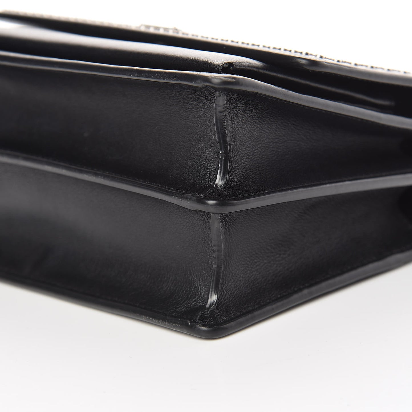 Calfskin Studded Small Monogram Sunset Black