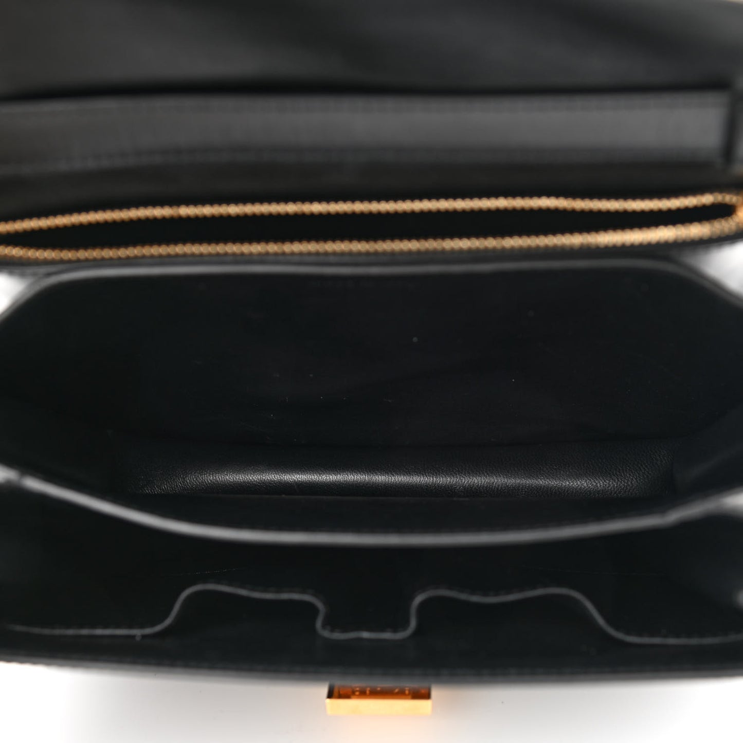 Box Calfskin Medium Classic Box Flap Bag Black