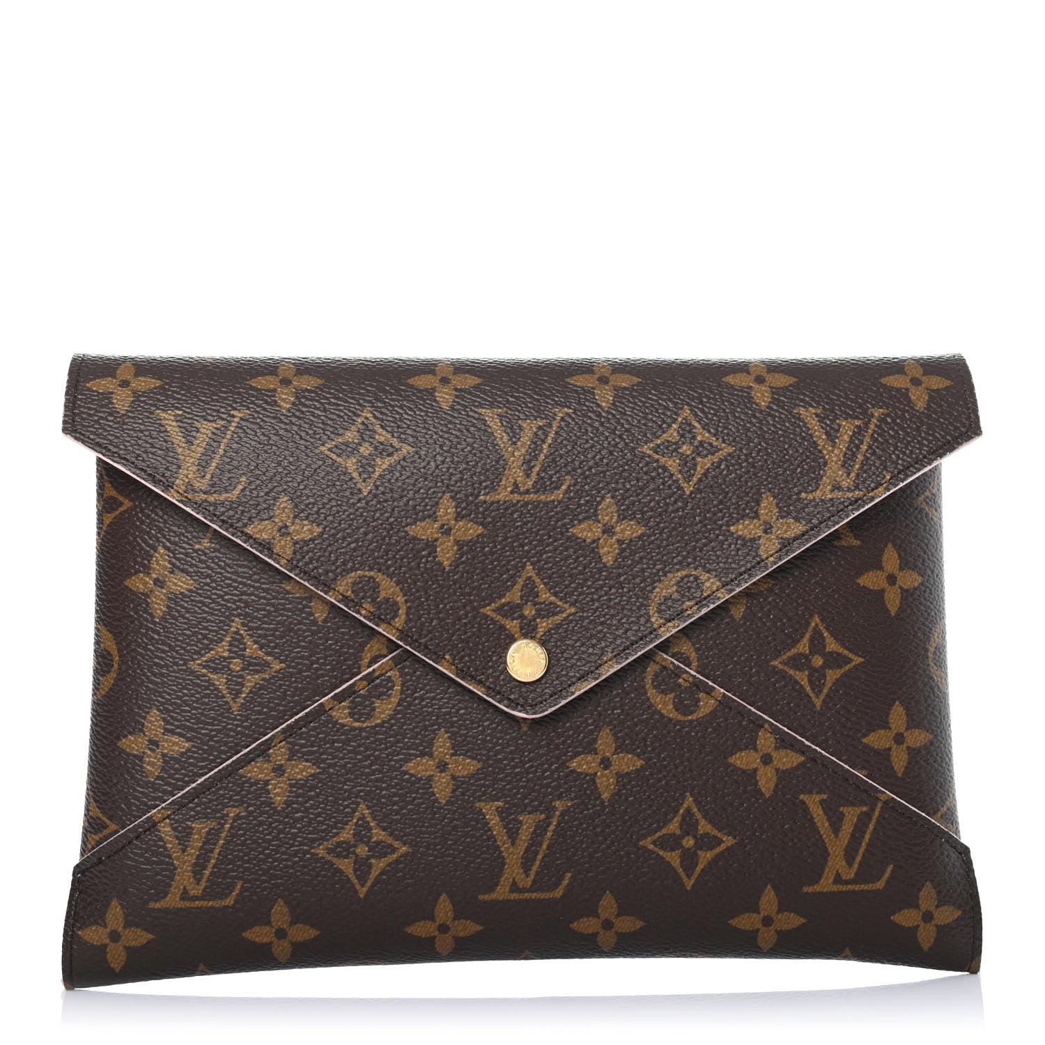 Louis Vuitton Monogram Large Kirigami Pochette Insert in Rose Ballerine 1 of 4