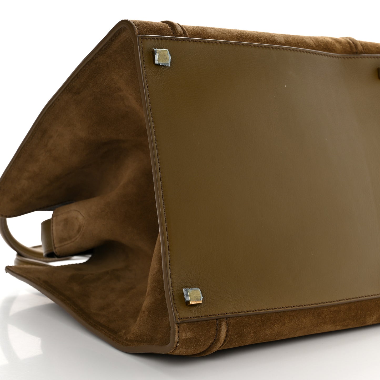 Suede Medium Phantom Luggage Olive