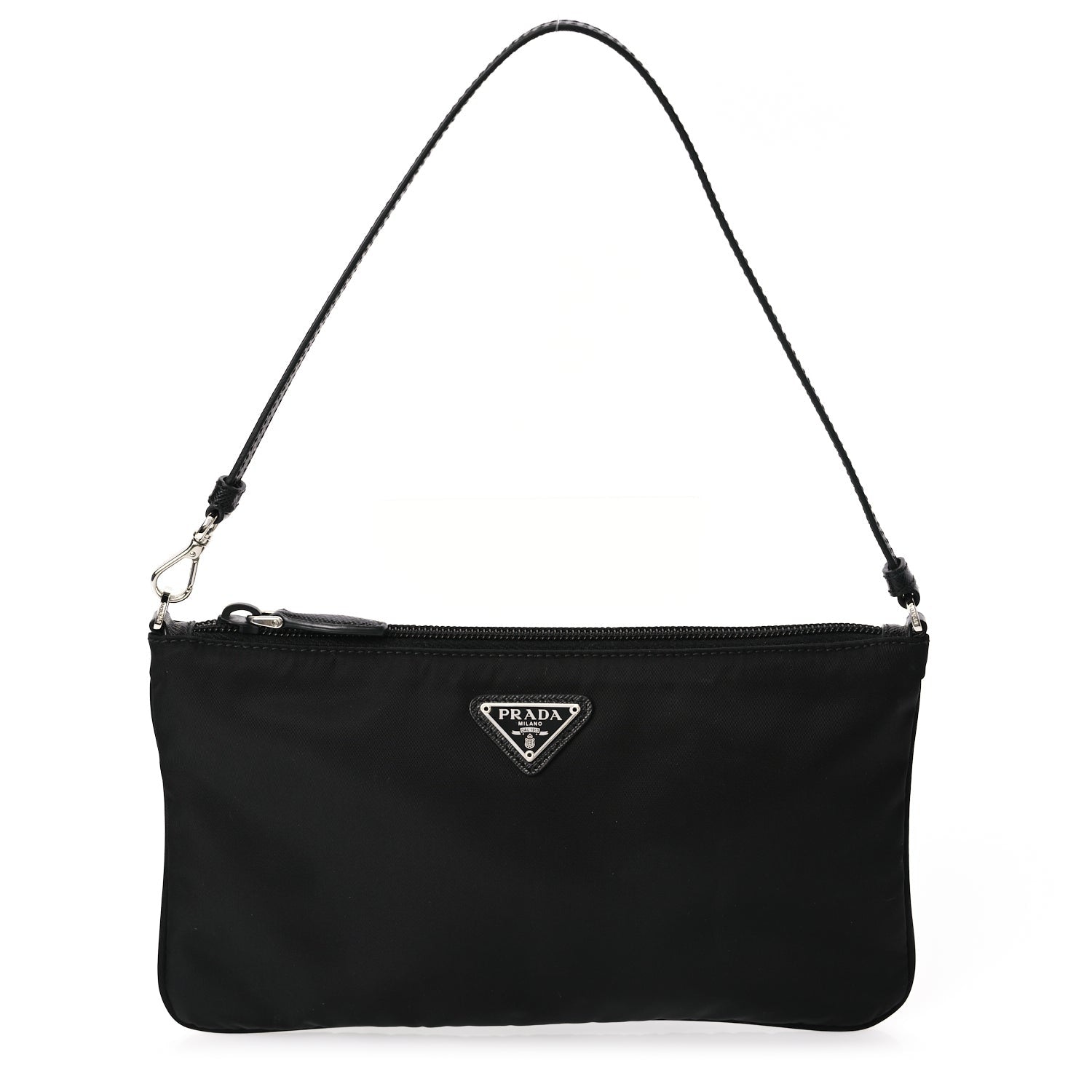 Prada Re-Nylon Vela Pouch Black 1 of 8