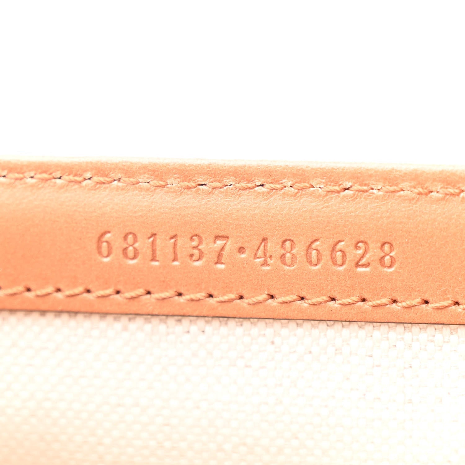 Gucci GG Supreme Monogram Web Bamboo Mini 1947 Belt Bag 85 34  Beige 7 of 7