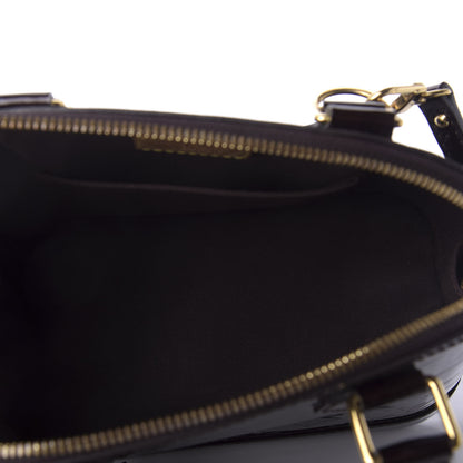 Louis Vuitton Vernis Alma BB Amarante 6 of 10