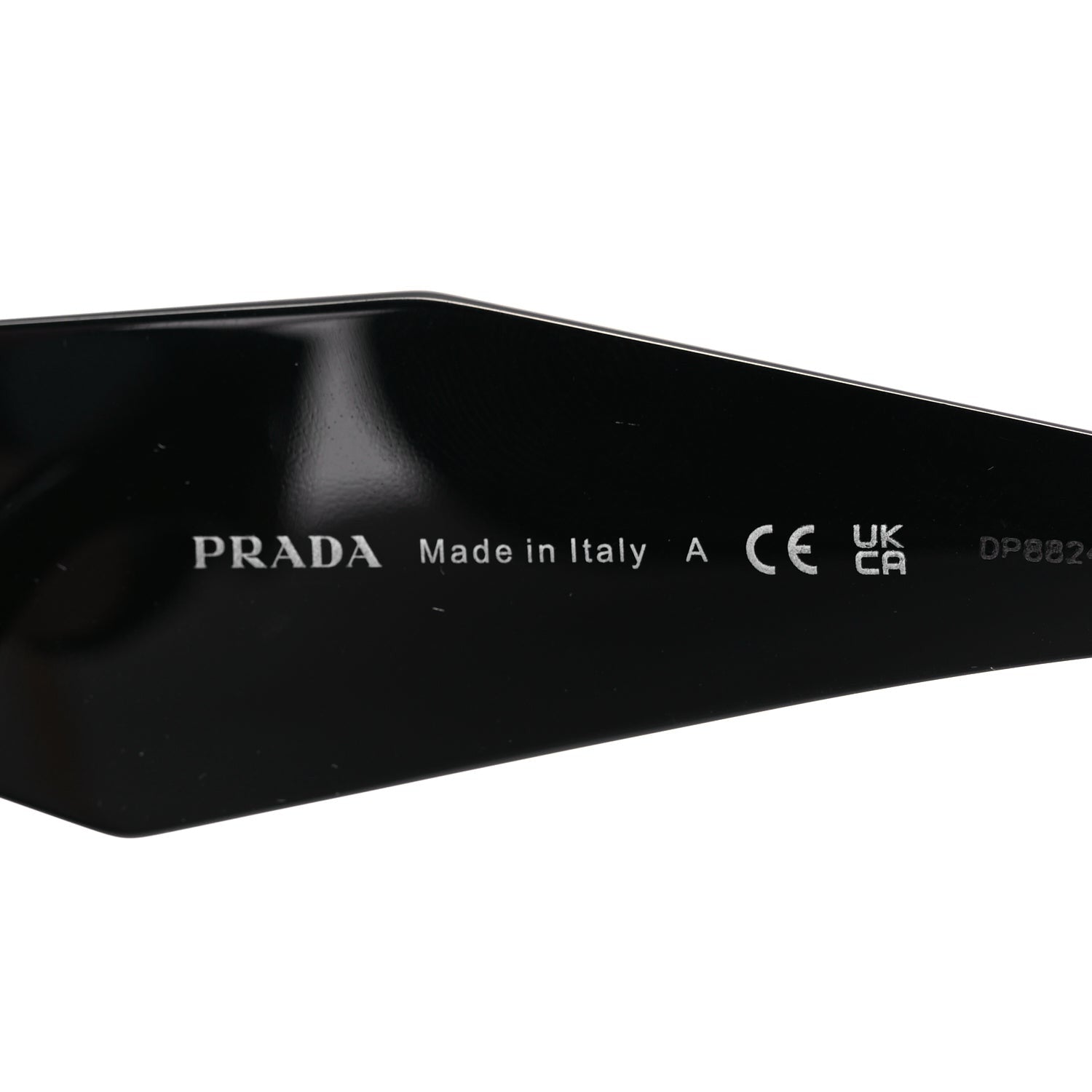 Prada Acetate Symbole Sunglasses SPR 17W Black 6 of 7