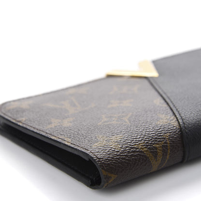 Louis Vuitton Monogram Monogram Kimono Wallet Black 5 of 8