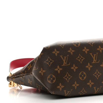 Louis Vuitton Monogram Flower Zipped Tote PM Lie de Vin 9 of 10