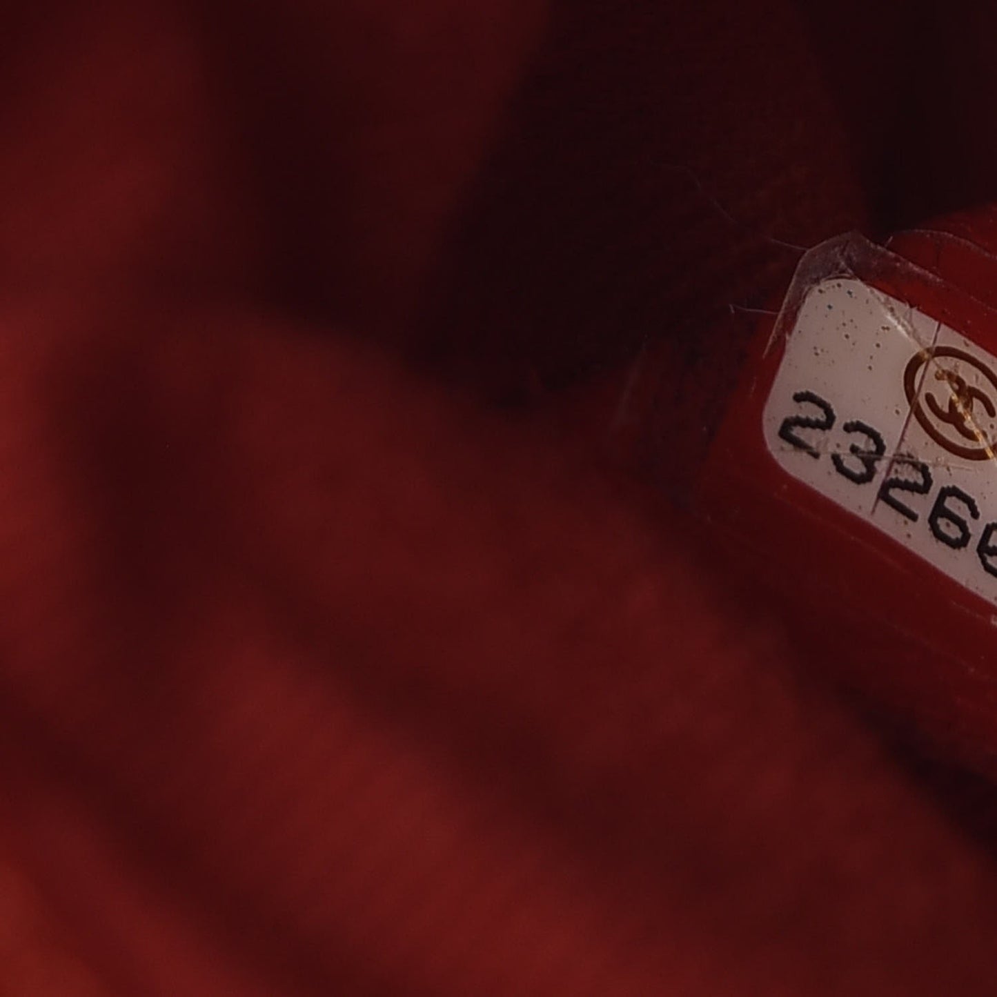 Caviar Quilted Mini Coco Handle Flap Dark Red