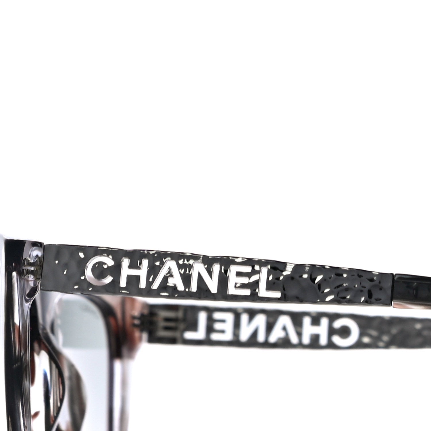 Chanel Acetate Metal Rectangle Sunglasses 5442 Tortoise 7 of 8