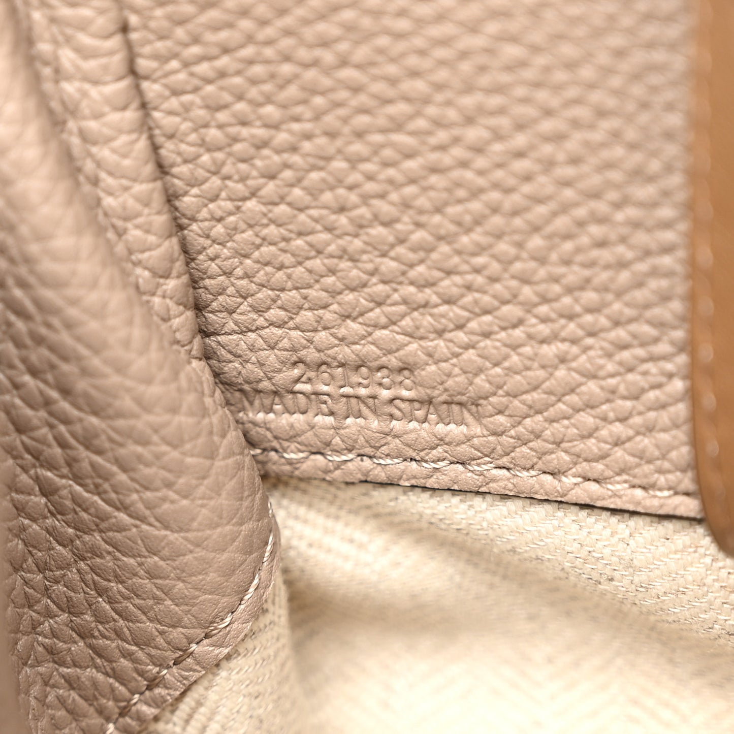 Calfskin Mini Hammock Shoulder Bag Sand Mink