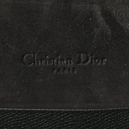 Christian Dior Grained Calfskin Saddle Belt Bag Black 7 of 10