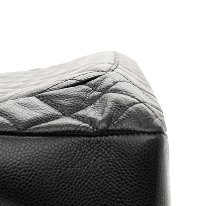 Chanel Caviar Quilted Grand Shopping Tote GST Black 12 of 12