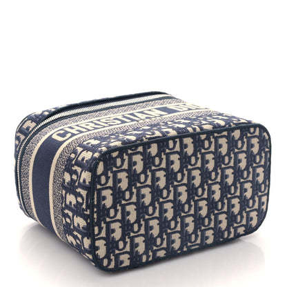 Christian Dior Oblique Diortravel Vanity Case Blue 4 of 8