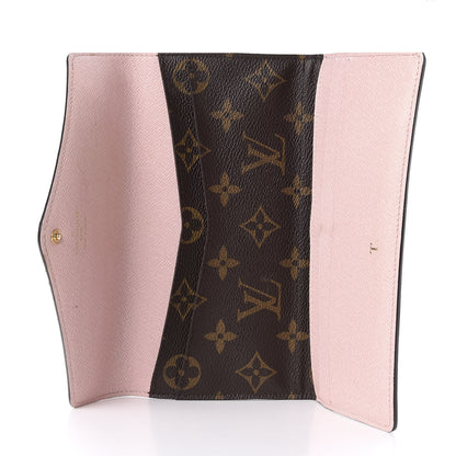 Louis Vuitton Monogram Josephine Wallet Rose Ballerine 5 of 8