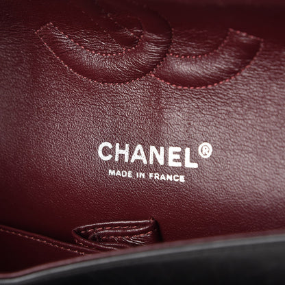 Chanel Lambskin Quilted Medium Double Flap Black 7 of 8