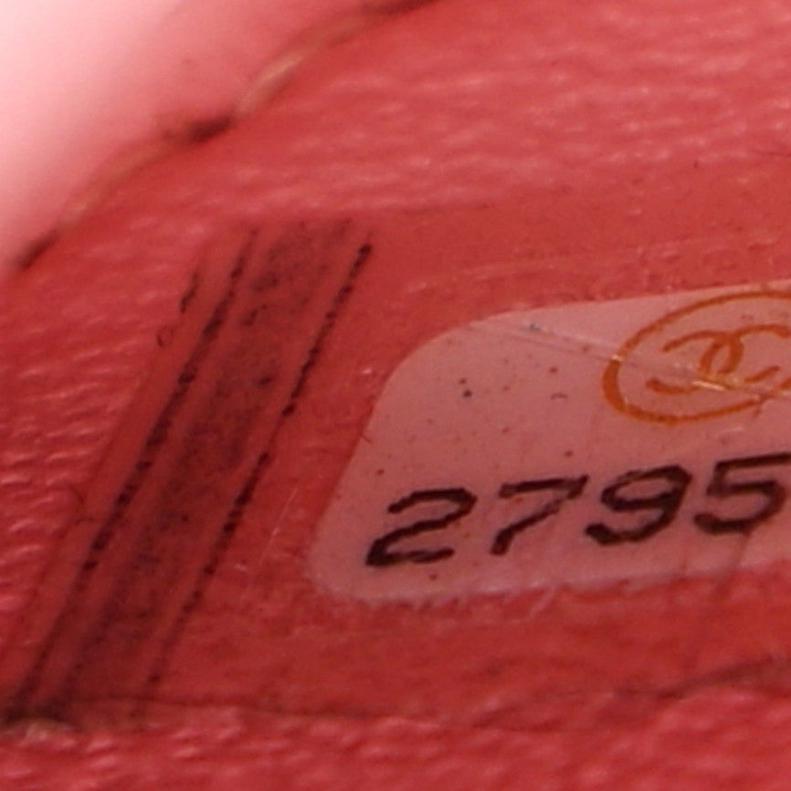 Chanel Tweed Quilted Medium CC Filigree Vanity Case Pink 7 of 11