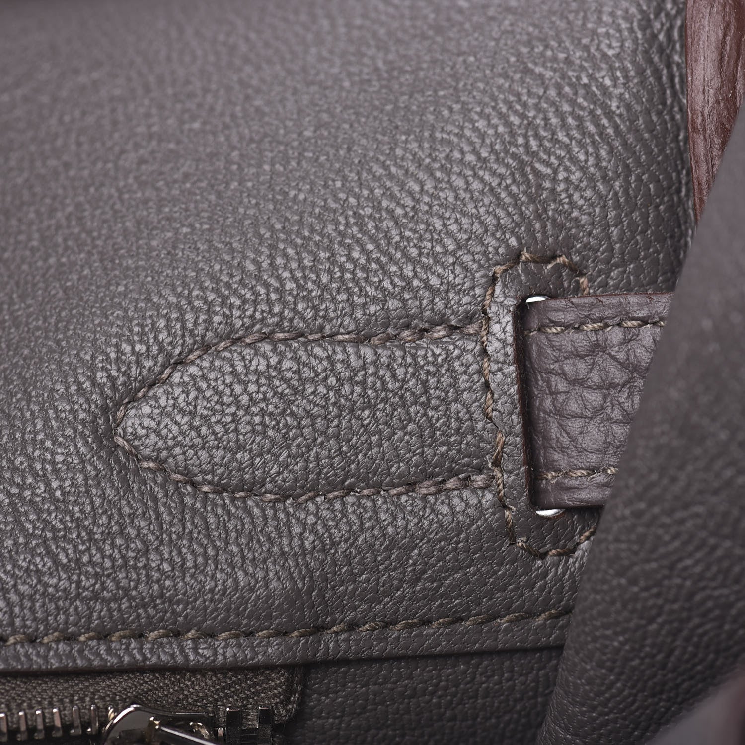 Hermes Togo Birkin 30 Etain 15 of 40