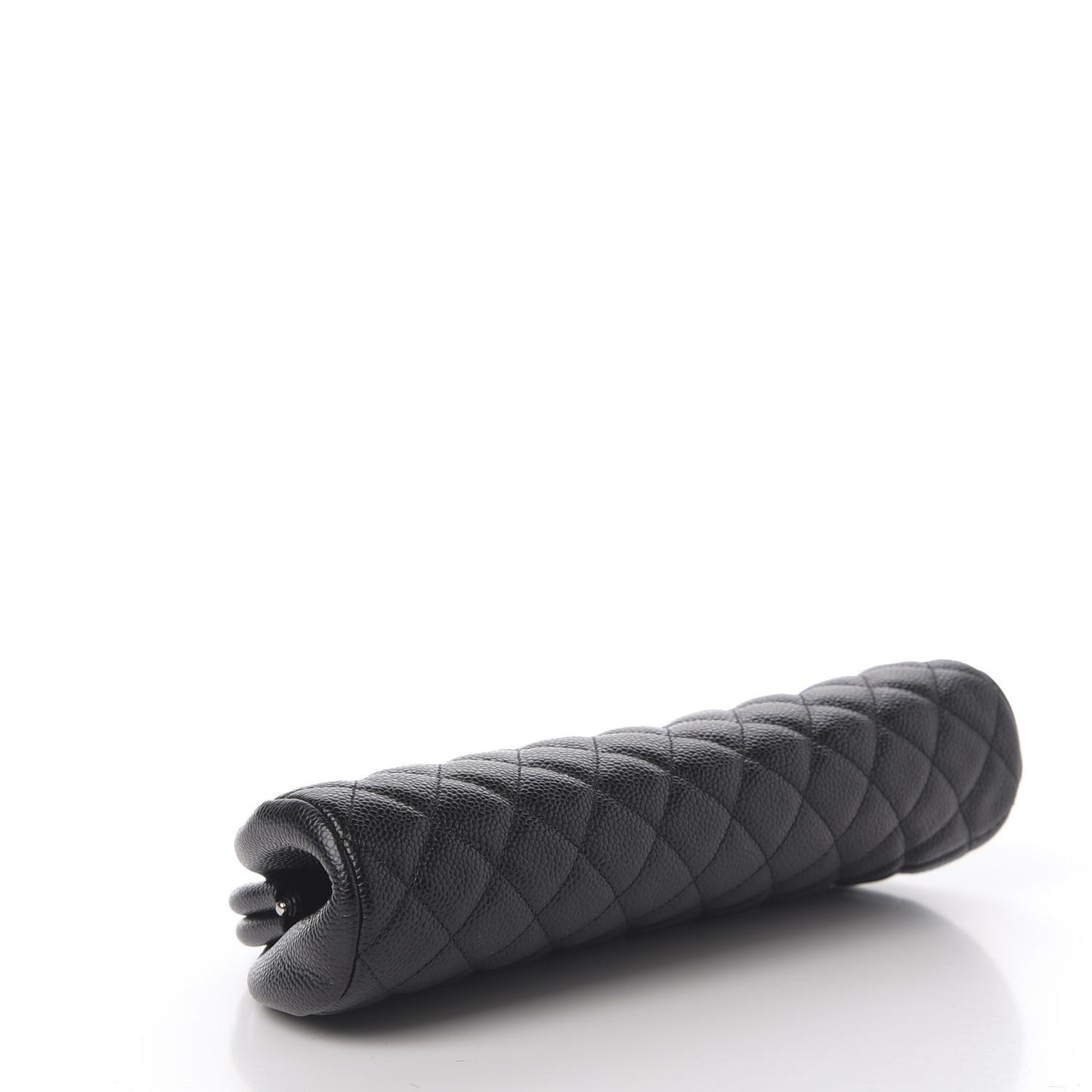 Caviar Quilted Timeless Clutch Black