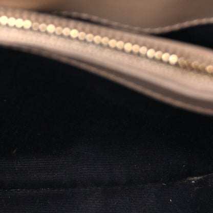 Saint Laurent Calfskin Y Quilted Monogram Small Loulou Chain Satchel Dark Beige 4 of 7