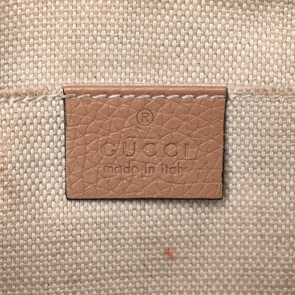 Gucci Pebbled Calfskin Small Soho Disco Bag Camelia 6 of 22