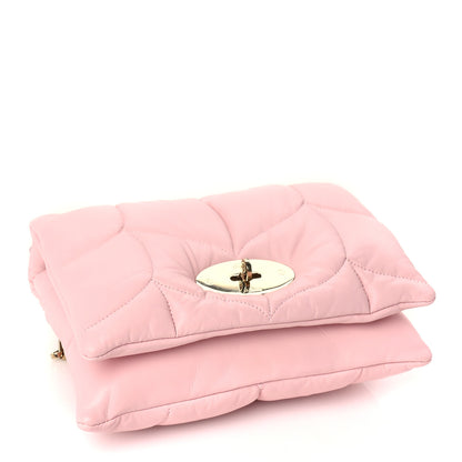 Mulberry Nappa Pillow Quilted Little Softie Bag Pink 6 of 16