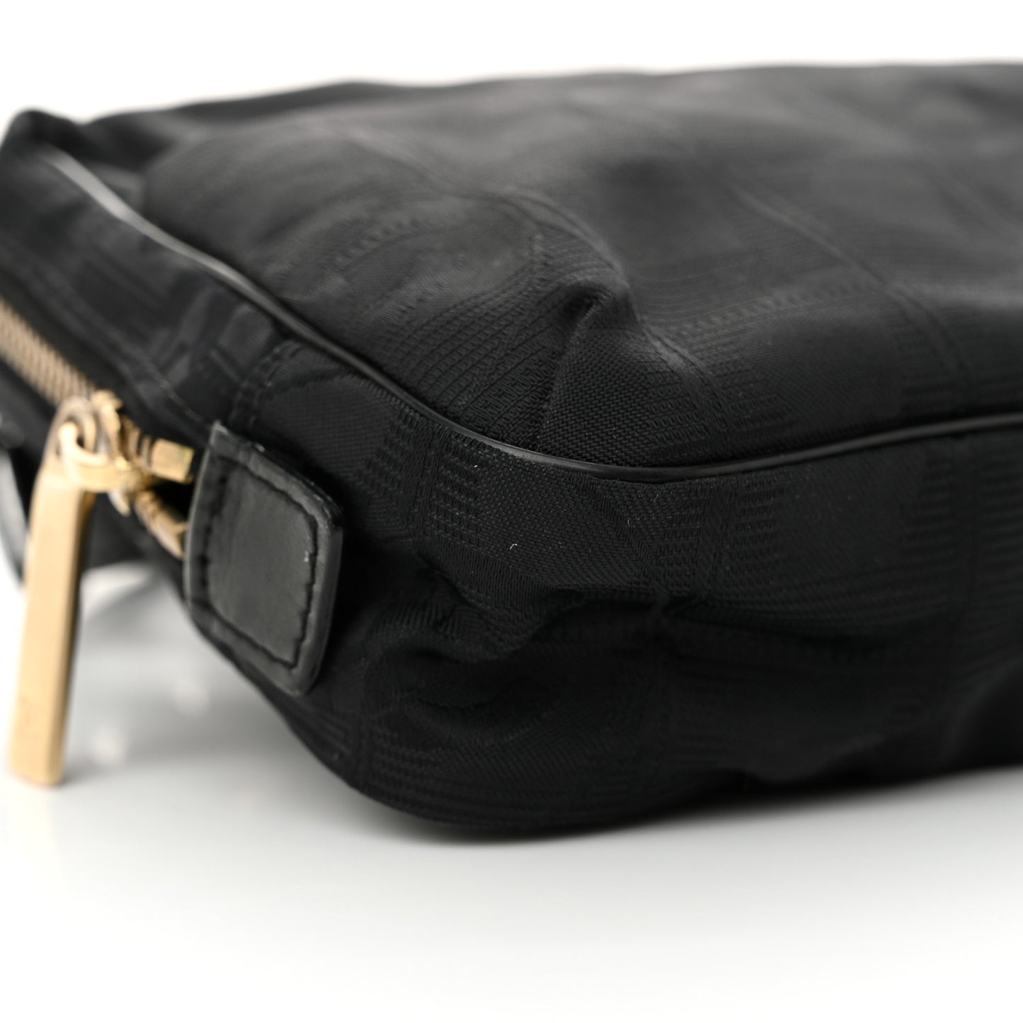 Nylon Sport Waist Bag Black