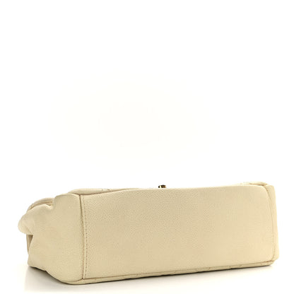 Chanel Caviar Quilted Medium Chic Quilt Flap White 4 of 11