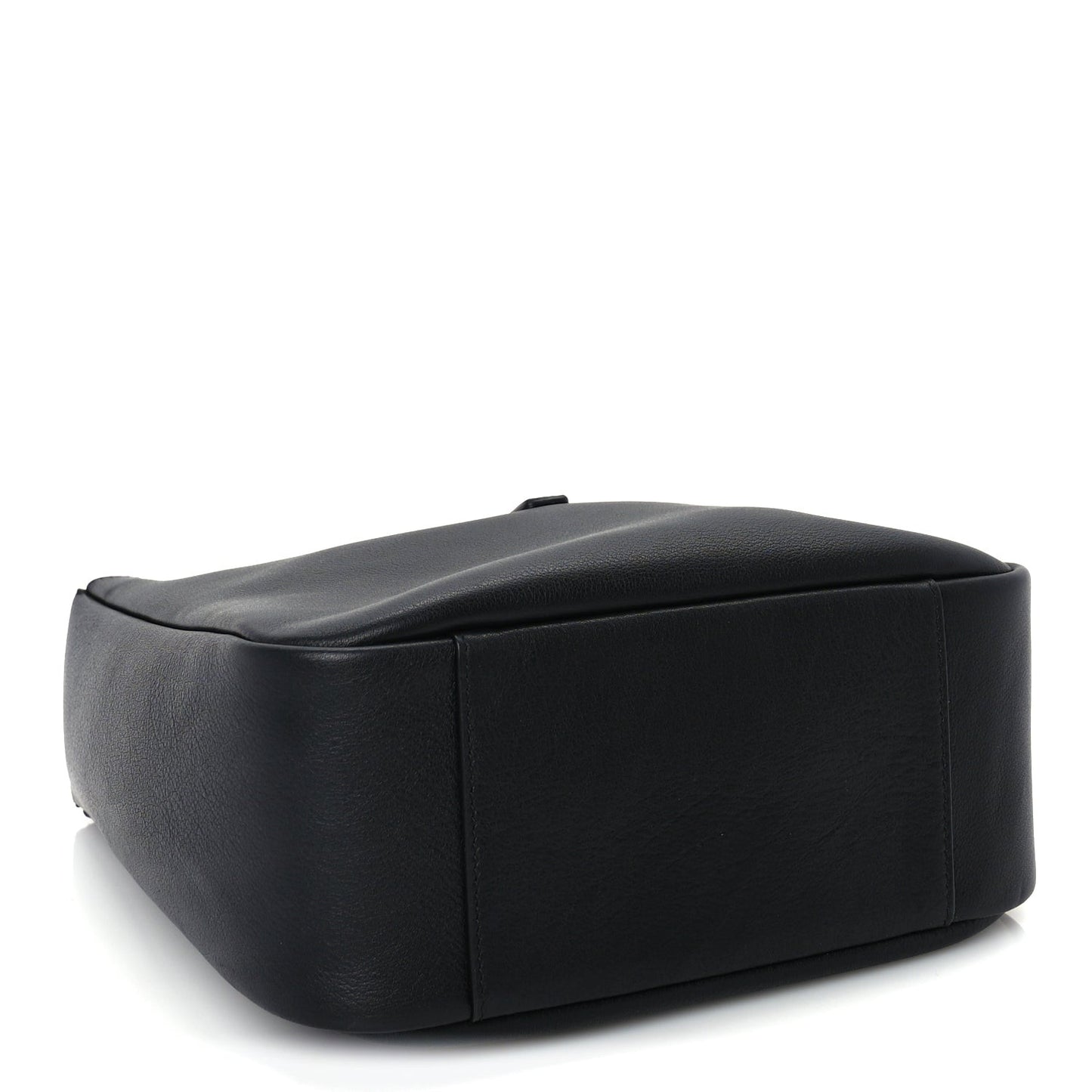 Smooth Calfskin Small Le 5 A 7 Soft Hobo  Black